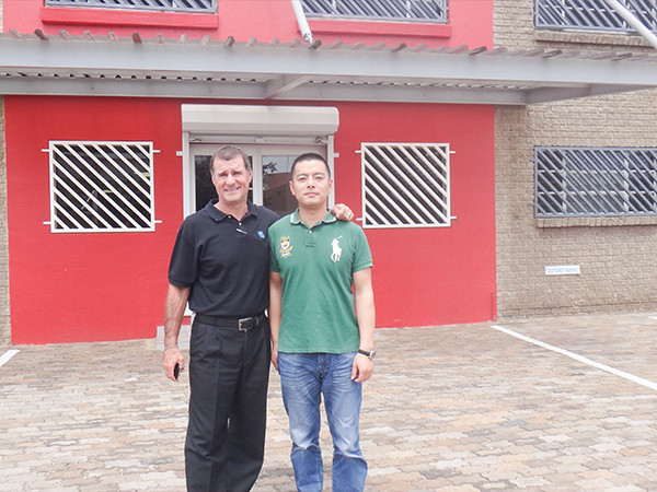 金沙集团www3354cc拜访南非客户